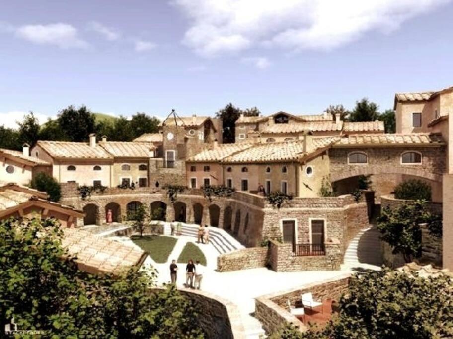 Al Conventaccio Villa Bagni  Exteriör bild